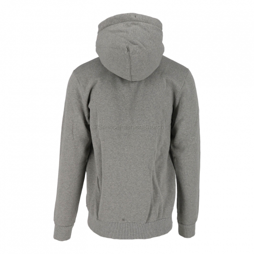 DEUS Ex Machina Sweatjacke Circle Logo Hoodie Grey Melange #