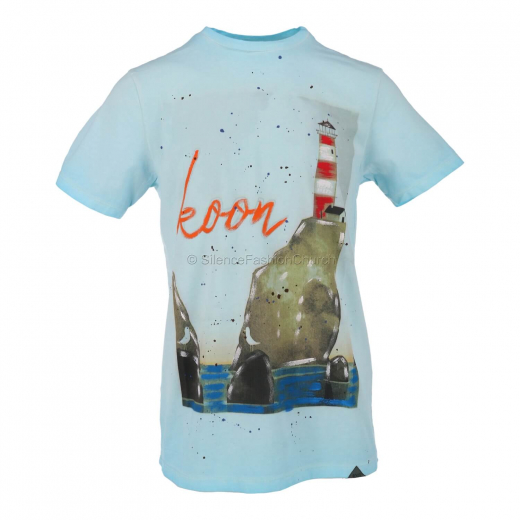 Koon T-Shirt Lighthouse Coast Türkis