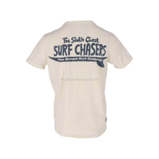 Sunset Surf Surf Chasers dirty white @