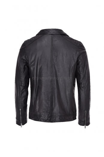 Minoronzoni Lederjacke black 2