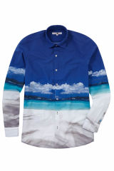 Lucky de Luca Men s Shirt Harbour Pano Print 2@