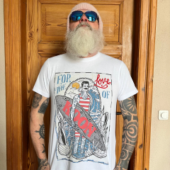 KOON T-Shirt For the Love of white