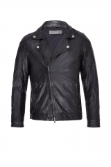 Minoronzoni Lederjacke black 2